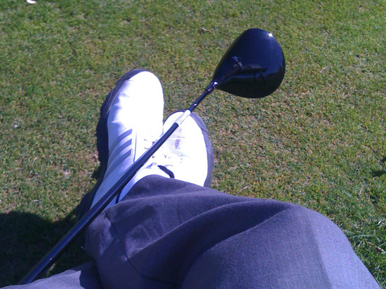 Out on the course with the Cobra S2 Driver