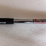 A closer look at the stock steel shaft on the Wilson Di11's